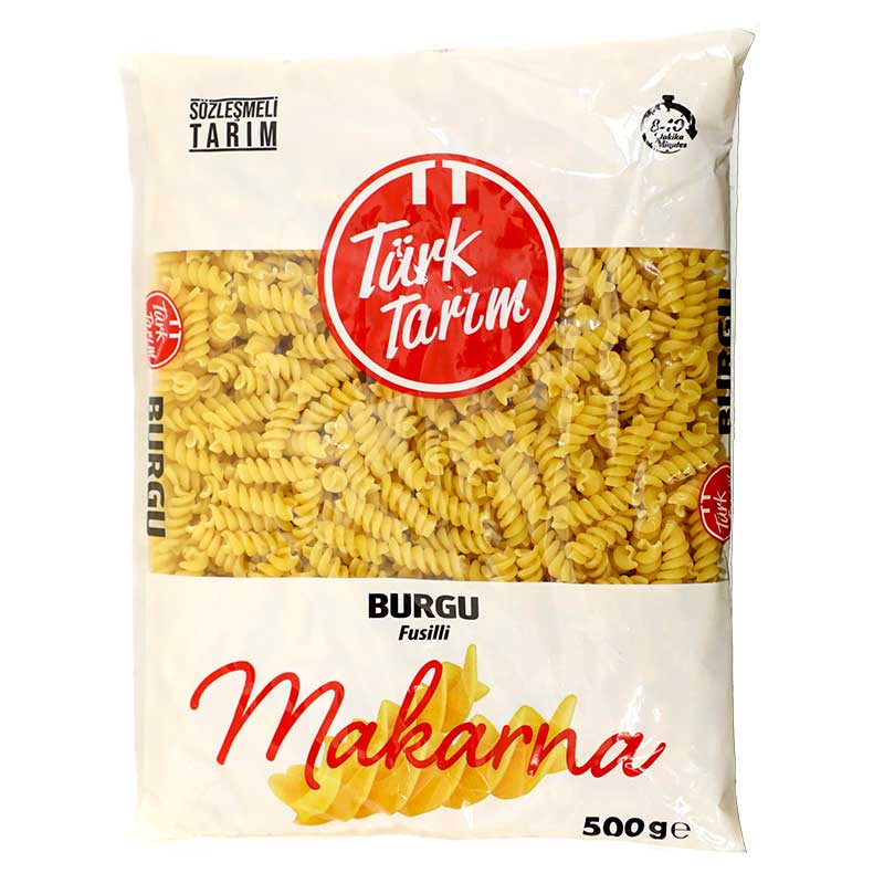 TURK TARIM FUSILLI (BURGU) 500GM