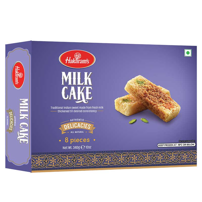 HALDIRAMS MILK CAKE 340GM / 8PCS