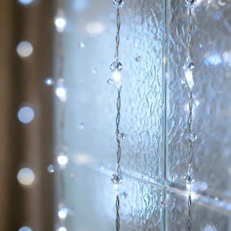 ZAYO LED CURTAIN LIGHT  COOL WHITE 3MX2M