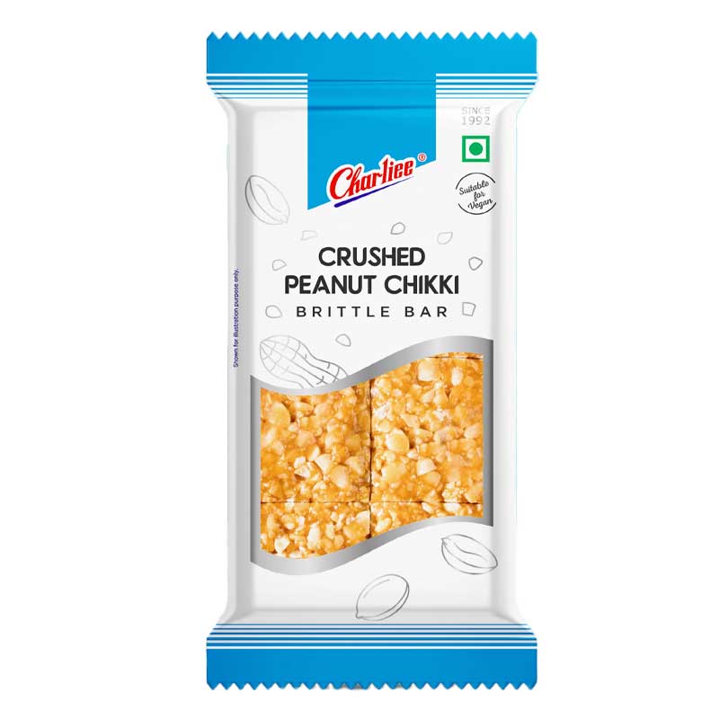 CHARLIEE CHIKKI CRUSHED PEANUT 100GM