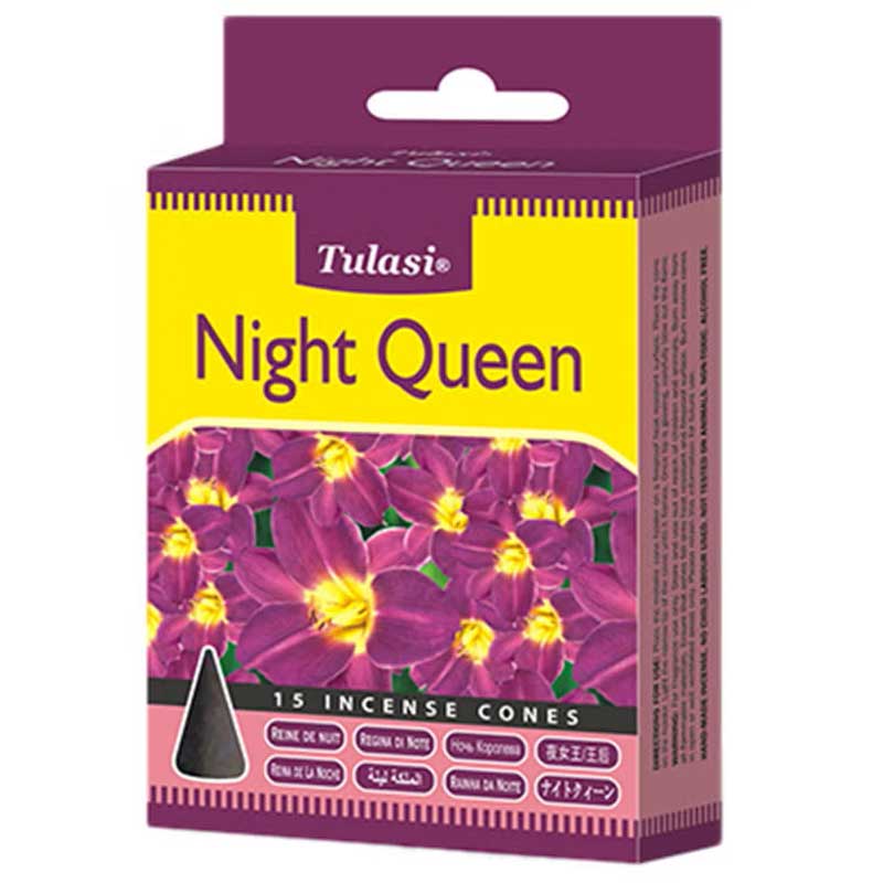 AG DHOOP CONE NIGHT QUEEN 15STK