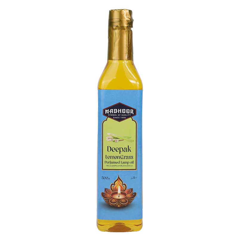 MADHOOR POOJA OIL LEMONGRASS 500ML