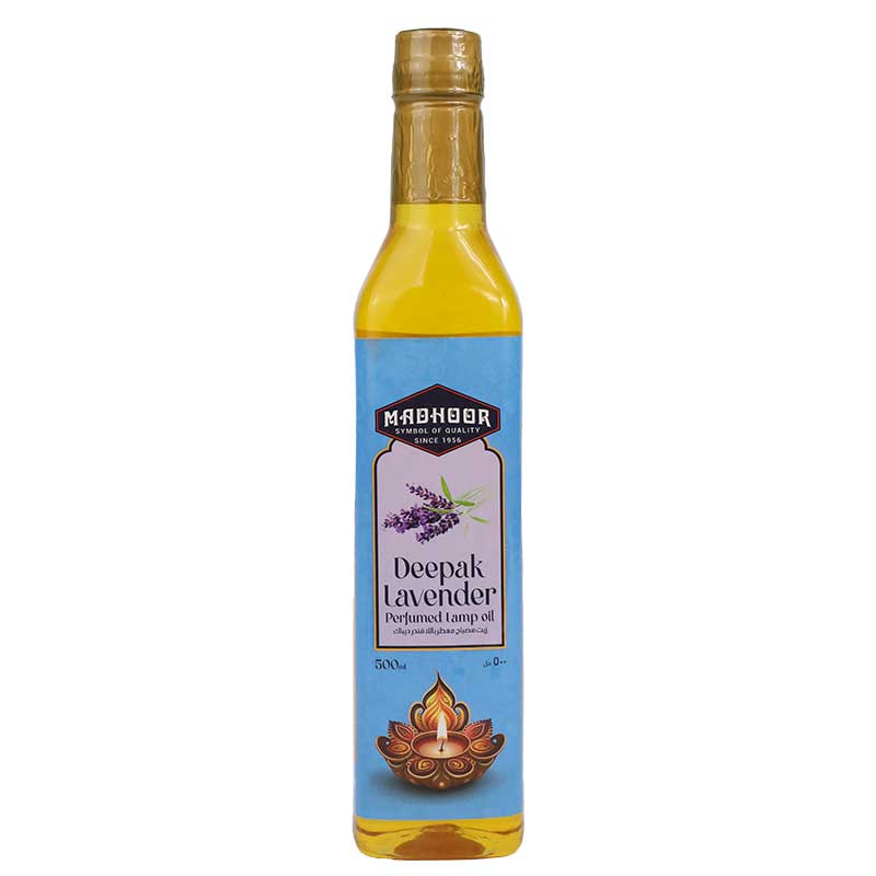 MADHOOR POOJA OIL LAVENDER 500ML