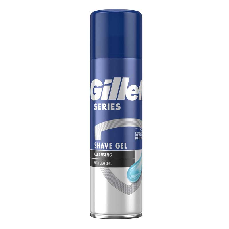 GILLETTE SHAVE GEL CHARCOAL 200ML