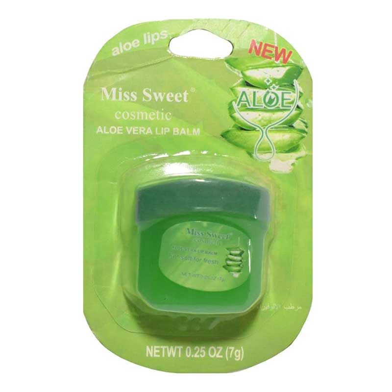 MISS SWEET ALOE VERA LIP BALM 7GM