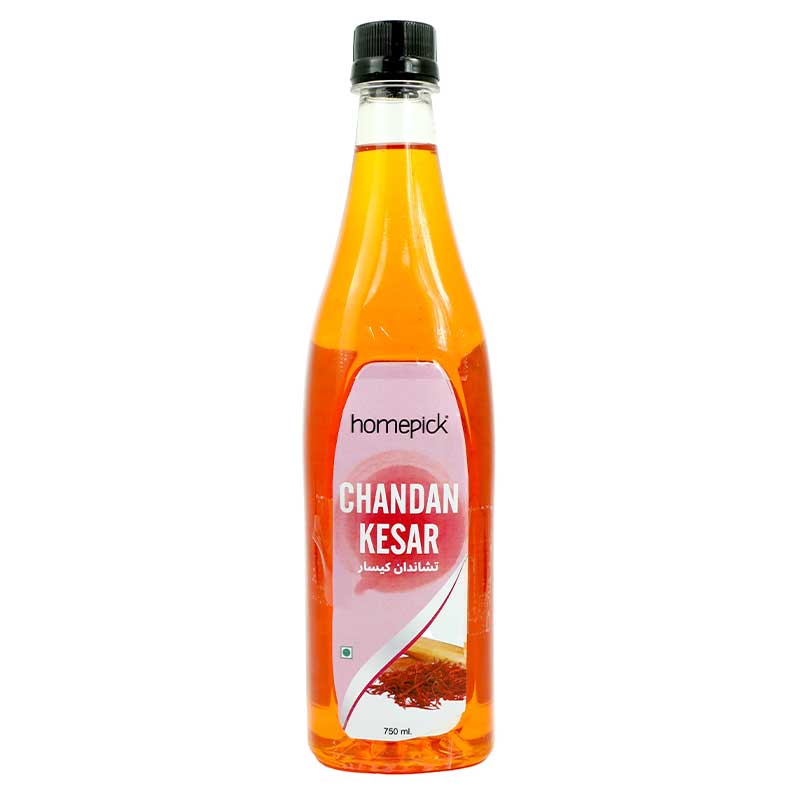 HOMEPICK SYRUP CHANDAN KESAR 750ML