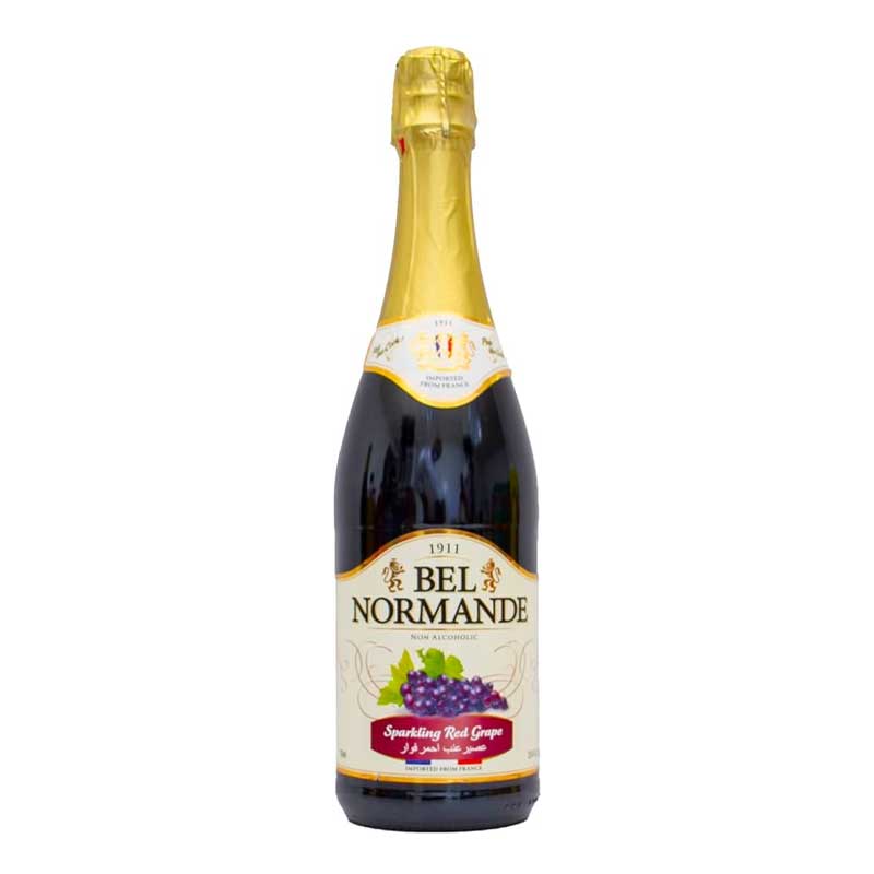 BEL NORMANDE SPARKLING RED GRAPE JUICE 750ML