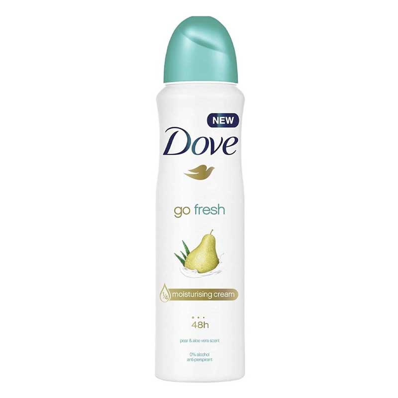DOVE PEAR &amp; ALOEVERA SCENT DEODORANT SPRAY 250ML