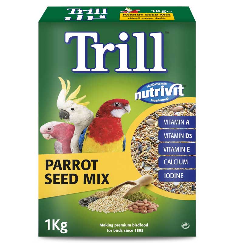 TRILL PARROT SEED MIX 1KG