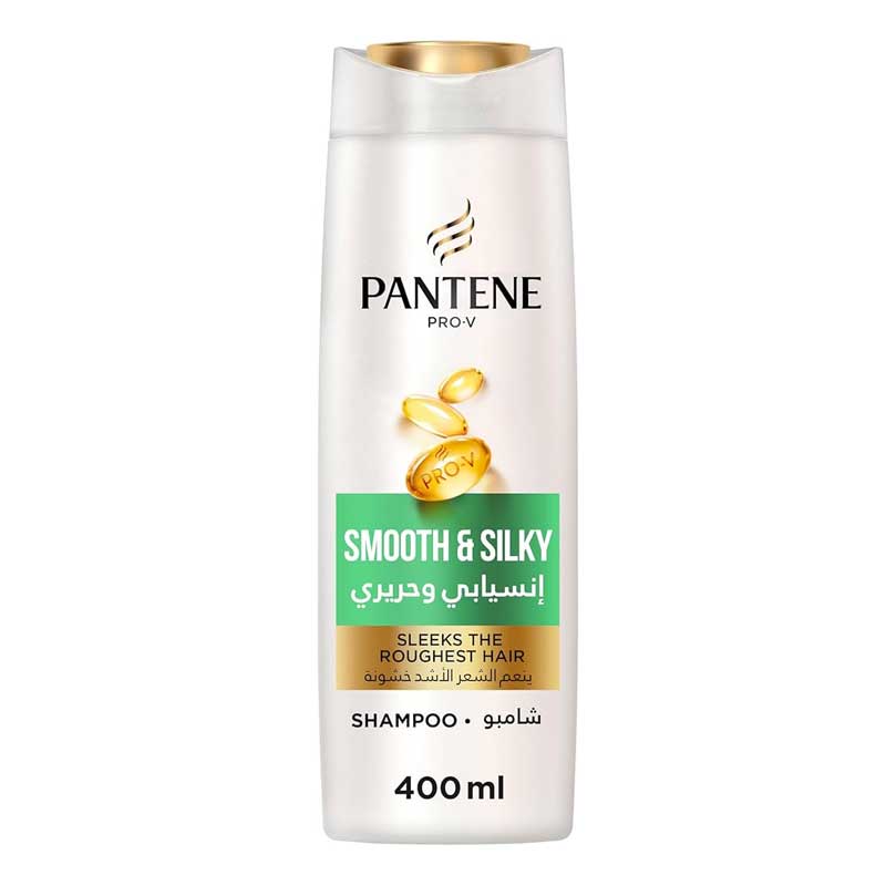 PANTENE SMOOTH &amp; SILKY SHAMPOO 375ML