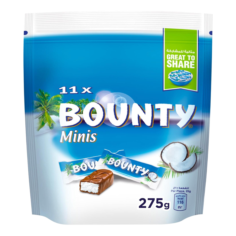 BOUNTY MINIS 275GM