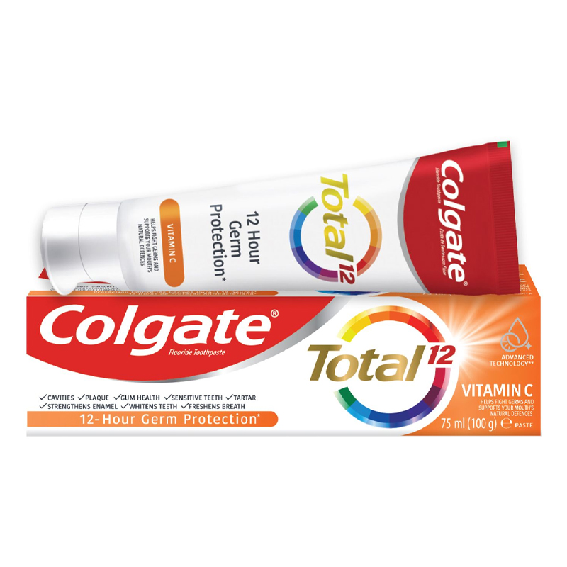 COLGATE TOTAL VITAMIN C TOOTHPASTE 75ML