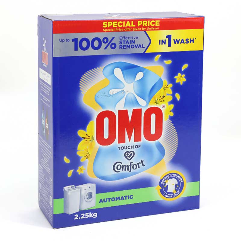 OMO AUTOMATIC TOUCH OF COMFORT 2.25KG