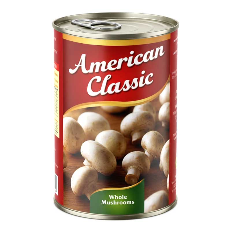 AMERICAN CLASSIC MUSHROOM WHOLE 400GM