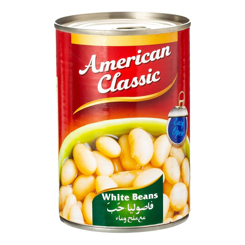 AMERICAN CLASSIC WHITE BEANS 400GM