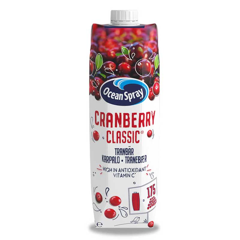 OCEAN SPRAY CRANBERRY CLASSIC DRINK 1LTR