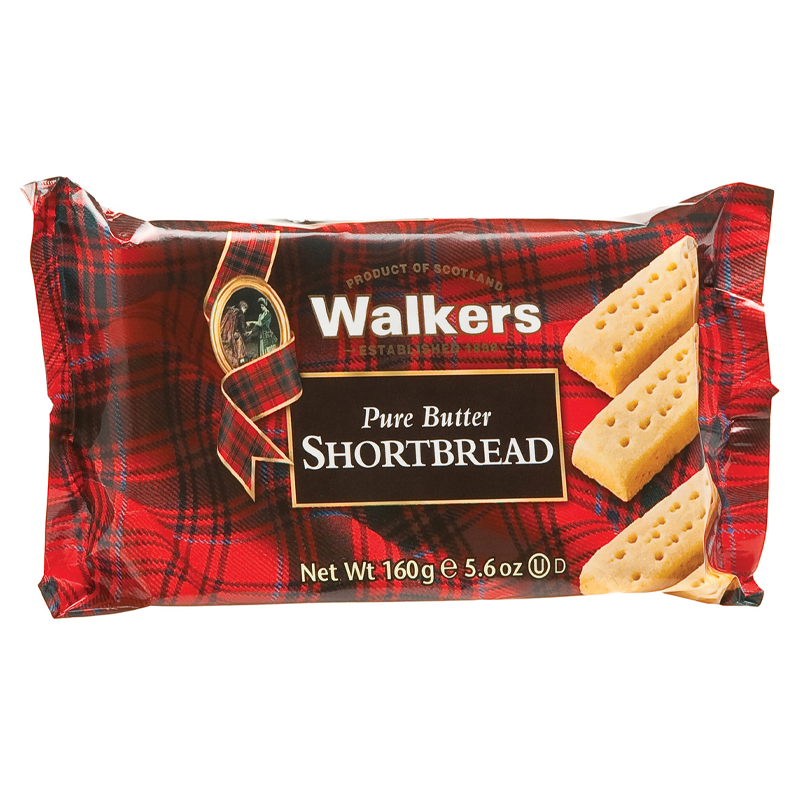 WALKERS SHORTBREAD FINGERS 160GM