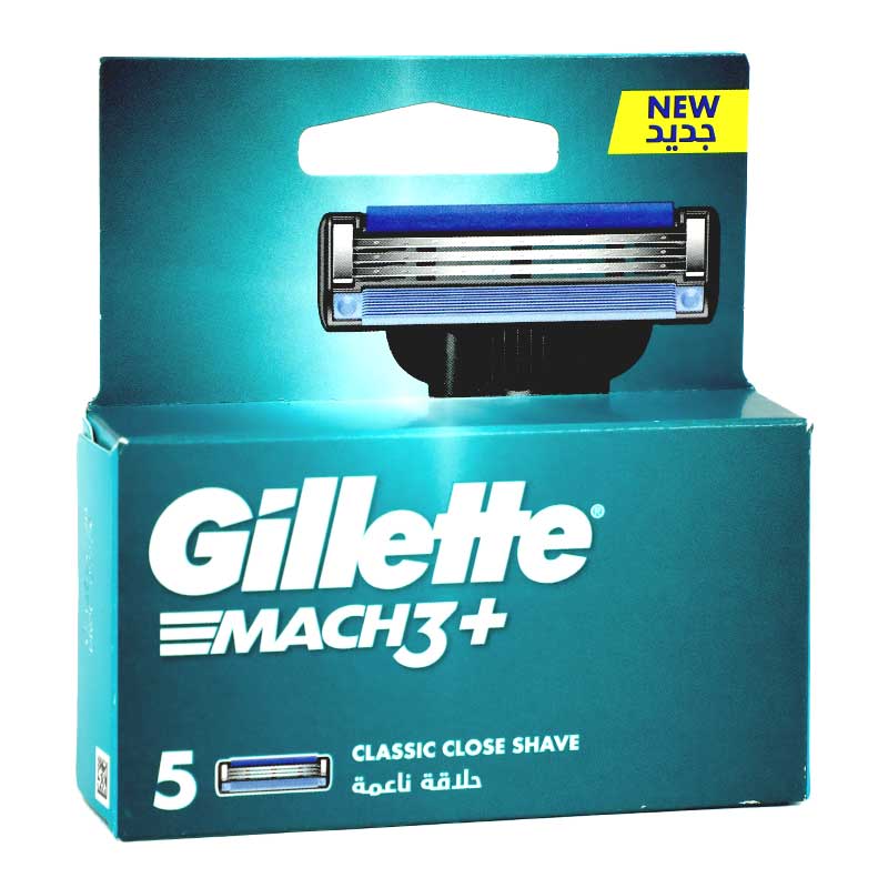 GILLETTE MACH3+ BLADES 5S