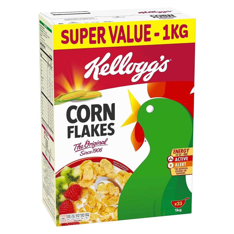 KELLOGGS CORN FLAKES ORIGINAL 1KG