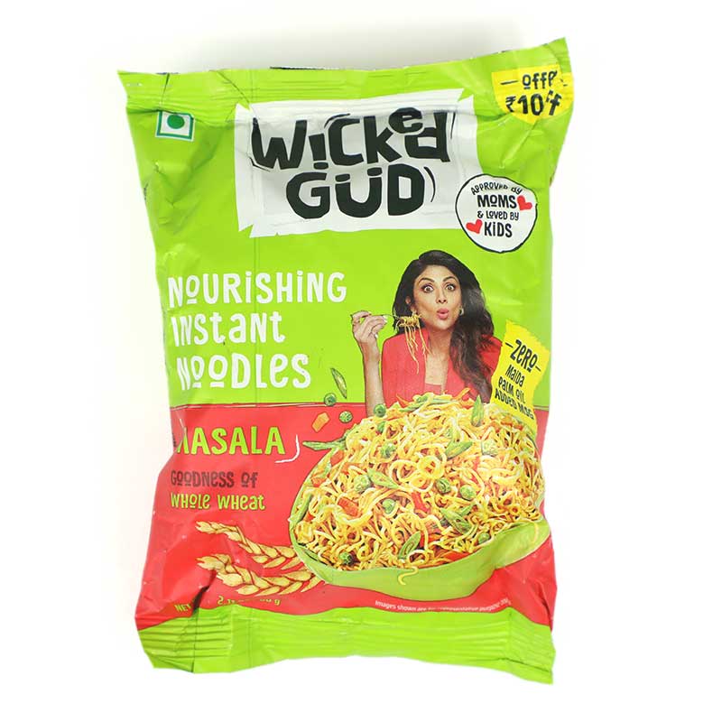 WICKEDGUD MASALA INSTANT NOODLES 60GM