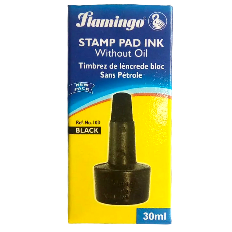 FLAMINGO STAMP PAD BLACK