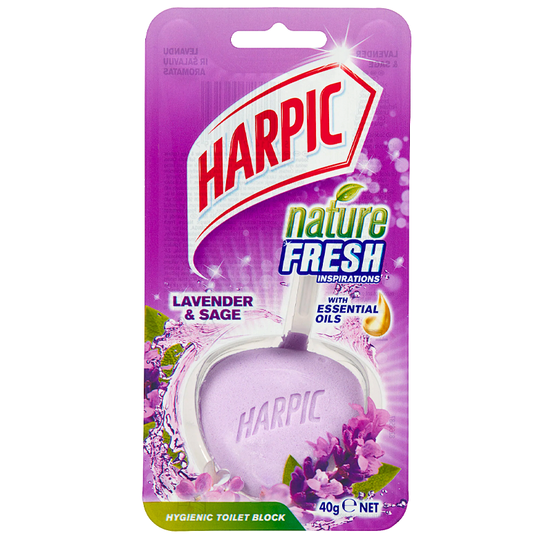 HARPIC TOILET BLOCK LAVENDER 40GM