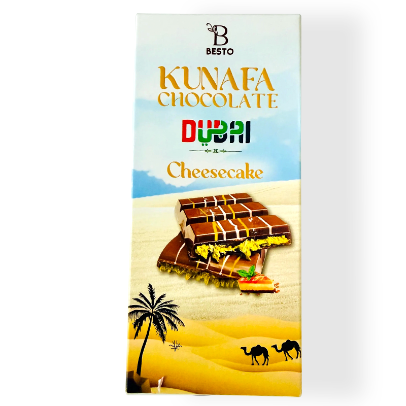 BESTO CHEESECAKE KUNAFA CHOCOLATE 100GM