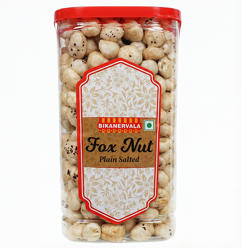 BK FOXNUT PLAIN SALTED 80GM