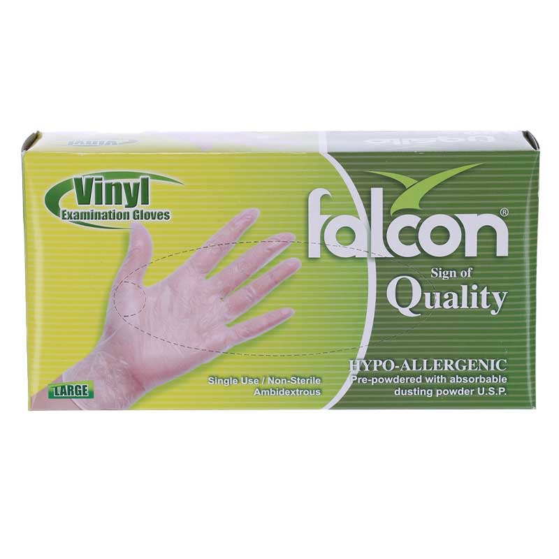 FALCON VINYL GLOVES (L)