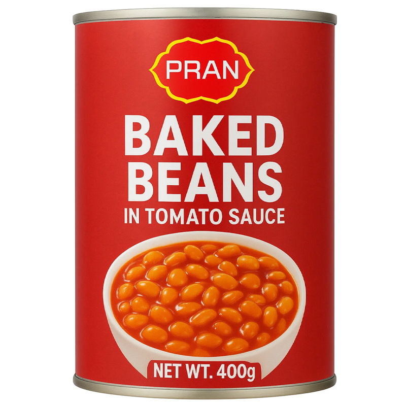 PRAN BAKED BEANS IN TOMATO SAUCE 400GM