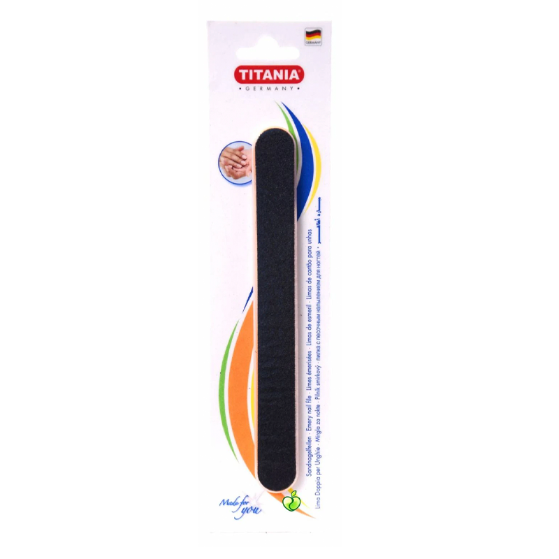 TITANIA PROFESSIONAL EMERY NAIL FILE ROUGH FINE