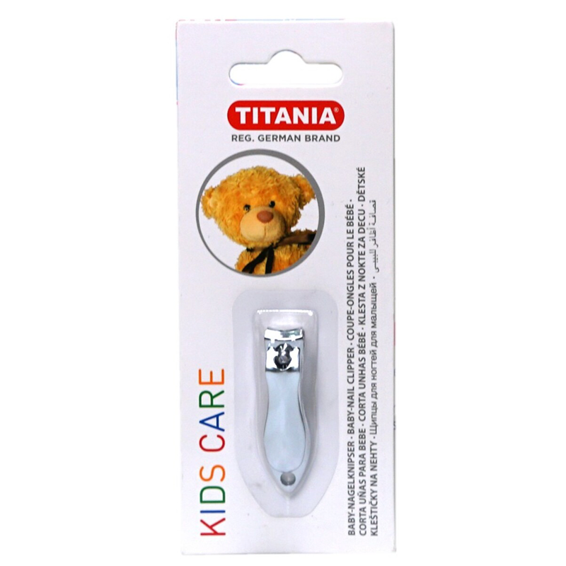 TITANIA BABY NAIL CUTTER CHROMIUM PLATED