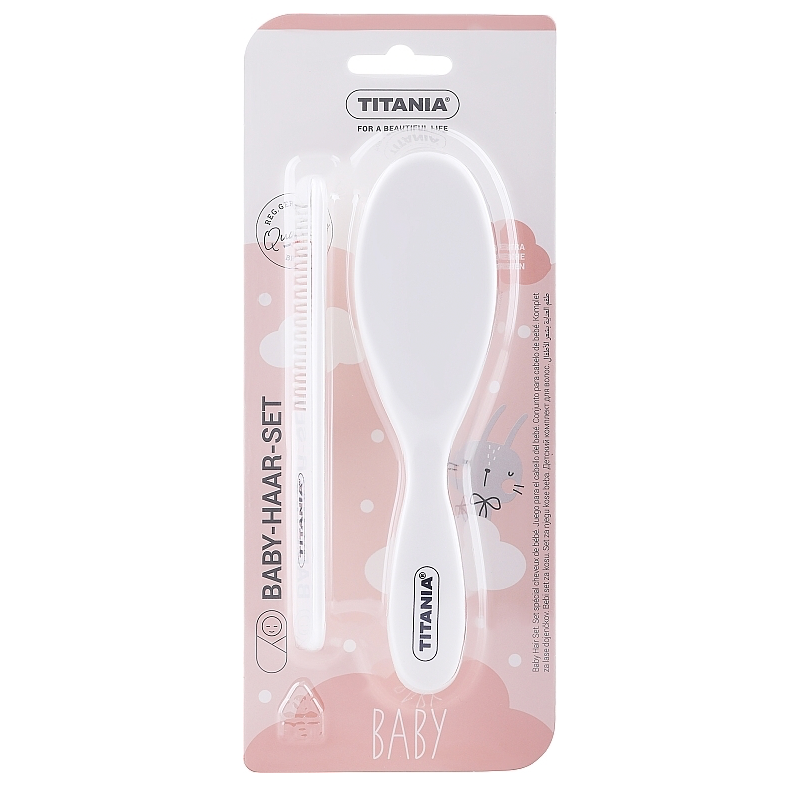 TITANIA SET BABY BRUSH + BABY COMB