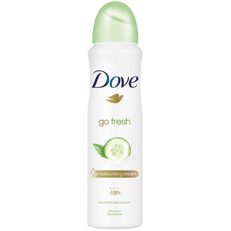 DOVE GO FRESH CUCUMBER &amp; GREEN TEA DEO 250ML