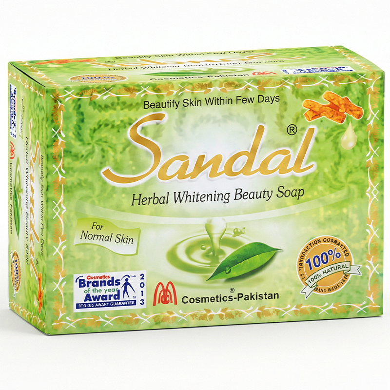 SANDAL HERBAL BEAUTY SOAP 80GM