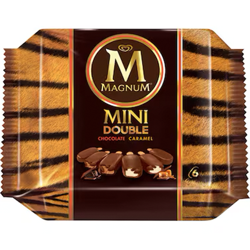 MAGNUM MINI DOUBLE CHOCOLATE CARAMEL 345ML