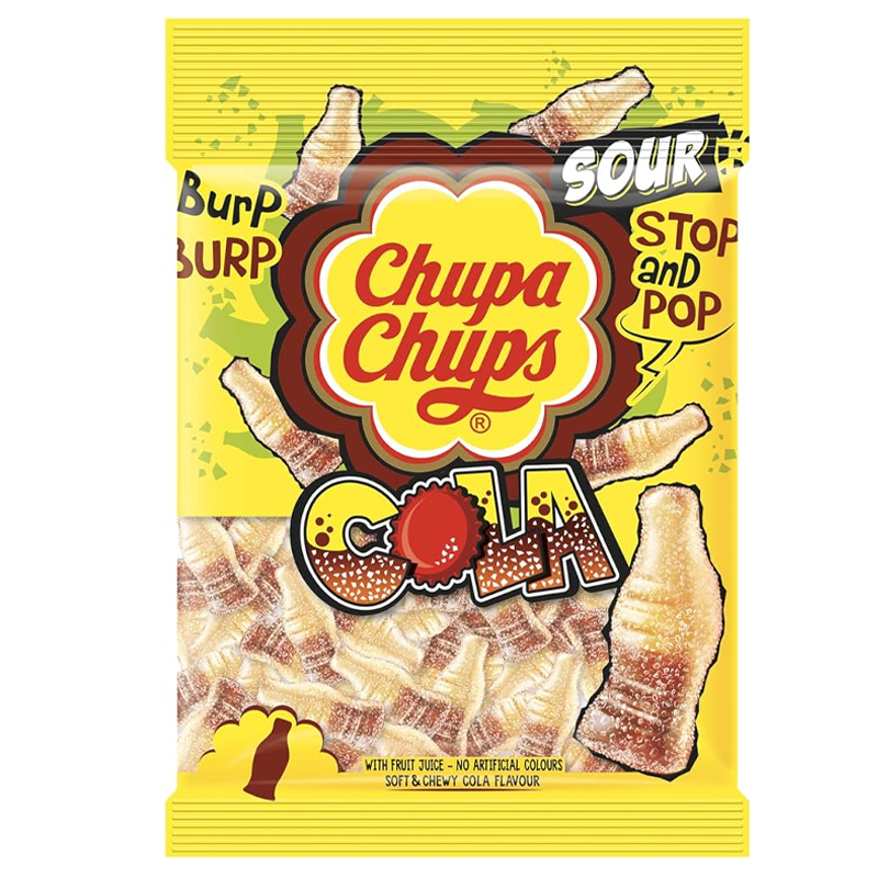 CHUPA CHUPS EXTRDED SOUP COLA MPK 57GM