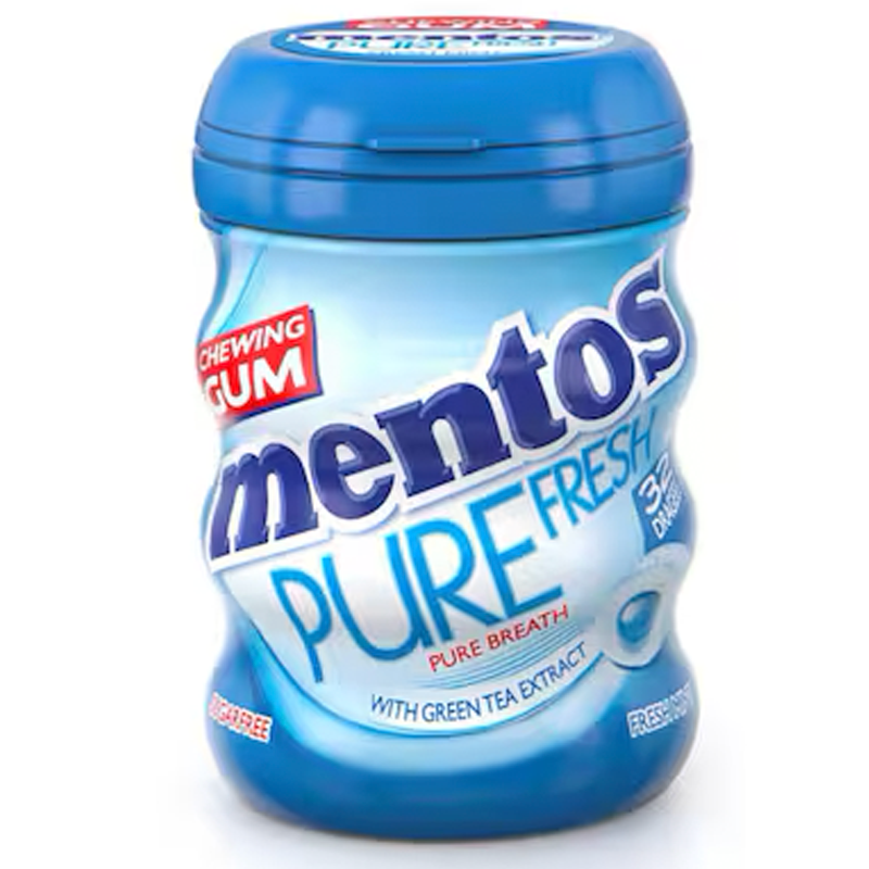 MENTOS PF FRESHMINT CHEWING GUM 87GM