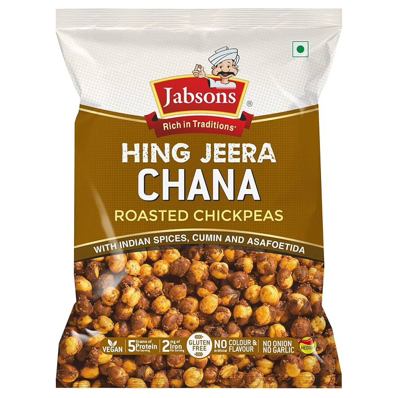 JABSONS ROASTED CHANA HING JEERA 150GM
