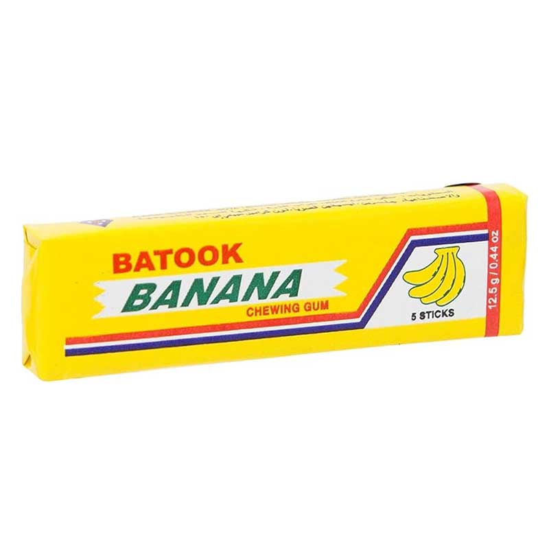BATOOK CHEWING GUM BANANA 5S