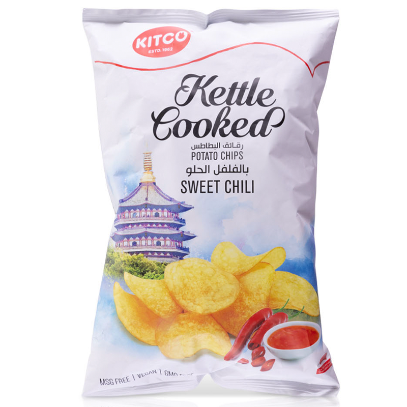 KITCO JUST KETTLE COOKED SWEET CHILLI 125GM