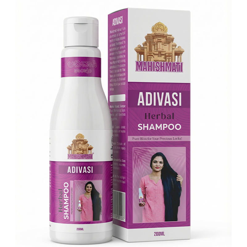 MAHISHMATI ADIVASI HERBAL SHAMPOO 200 ML