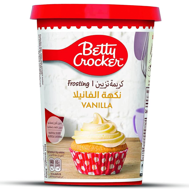 BETTY CROCKER VANILLA FROSTING 400G
