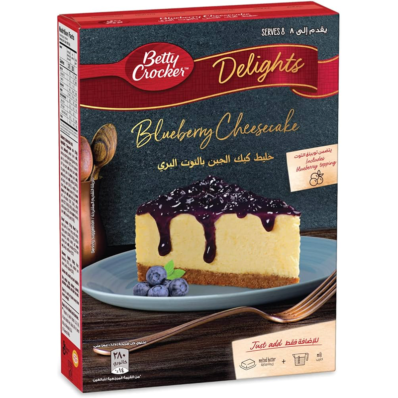 BETTY CROCKER CHEESECAKE BLUEBERRY 360G