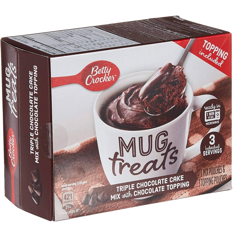 BETTY CROCKER MUG TREAT TRIPLE CHOCOLATE 255G
