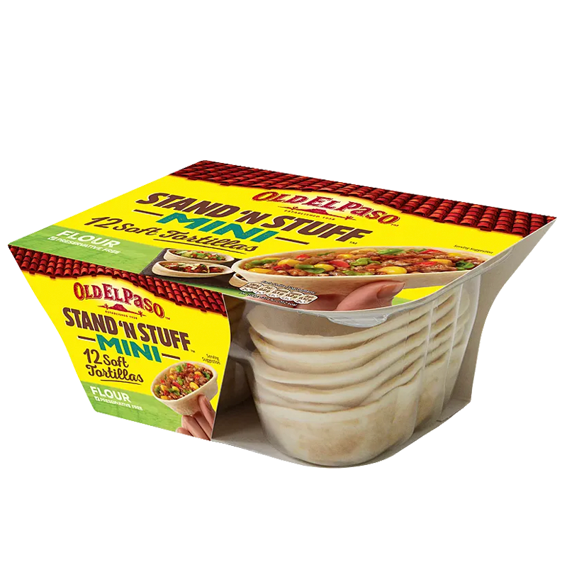OLD EL PASO STAND N STUFF MINI SOFT TORTILLAS 145G