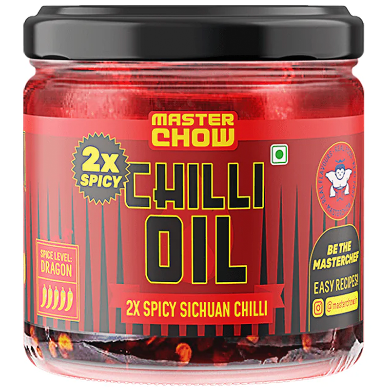 MASTER CHOW 2X SPICY SICHUAN CHILLI OIL 170G