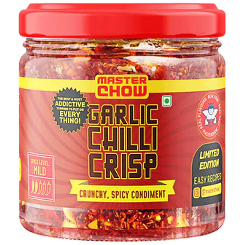 MASTER CHOW GARLIC CHILLI CRISP 170G