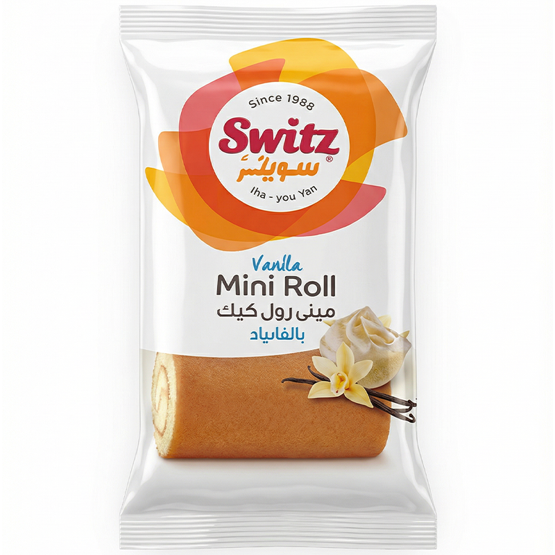 SWITZ MINI ROLL VANILLA 69G