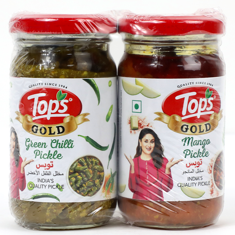 TOPS PICKLES ASSORTED 2X200GM